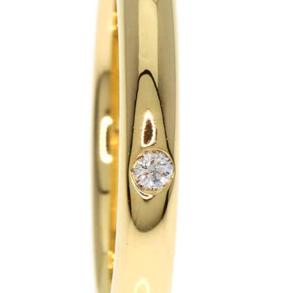 TIFFANY 18k Gold Diamond Ring - Picture 6 of 7